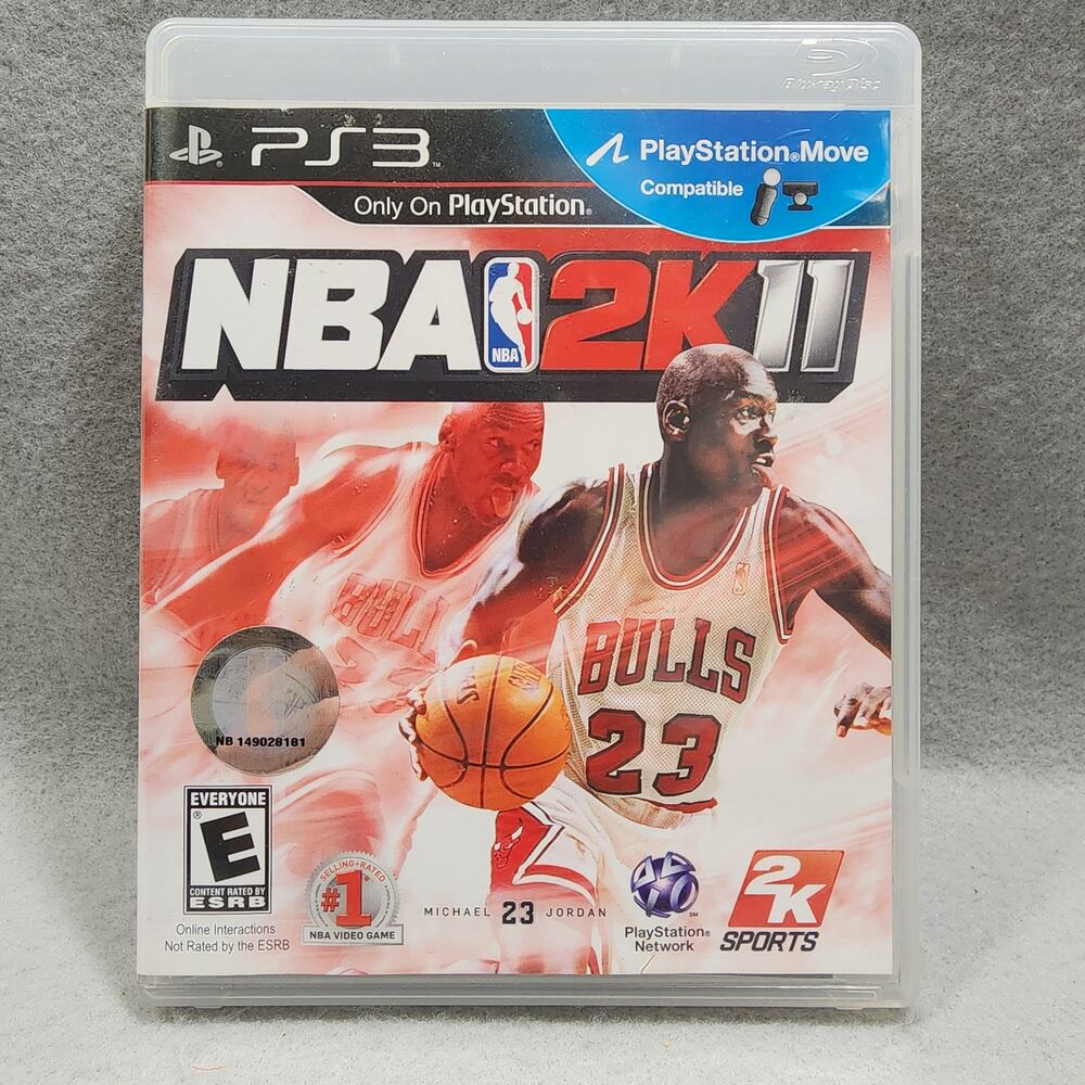 NBA 2K11 (PlayStation 3 Move) PS3 Basketball Video Game Manual Included UNTESTED